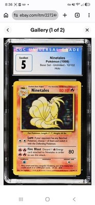Ninetales 012/102 Base Set Holo for sale online | eBay