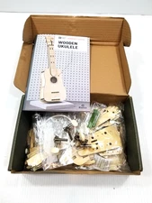 Kiwi Co Eureka Crate Wooden Ukulele New Open Box
