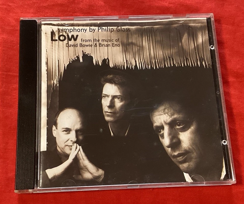 Philip Glass - Low, Symphony   From The Music Of BOWIE & ENO-  CD, VGC