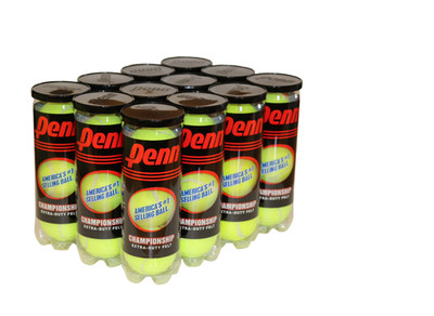 Penn Championship Extra Duty Tennis Balls (12 Cans, 36 Balls)