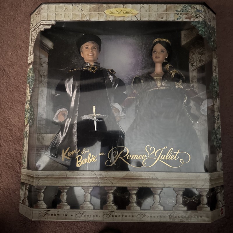 Barbie & Ken,Romeo & Juliet 1st,Series Together Forever Collection,Limited Editi