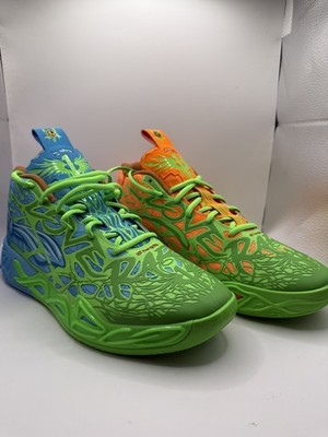 PUMA MB.04 TMNT L&M Leonardo & Michelangelo Green Orange MEN SIZE 10.5