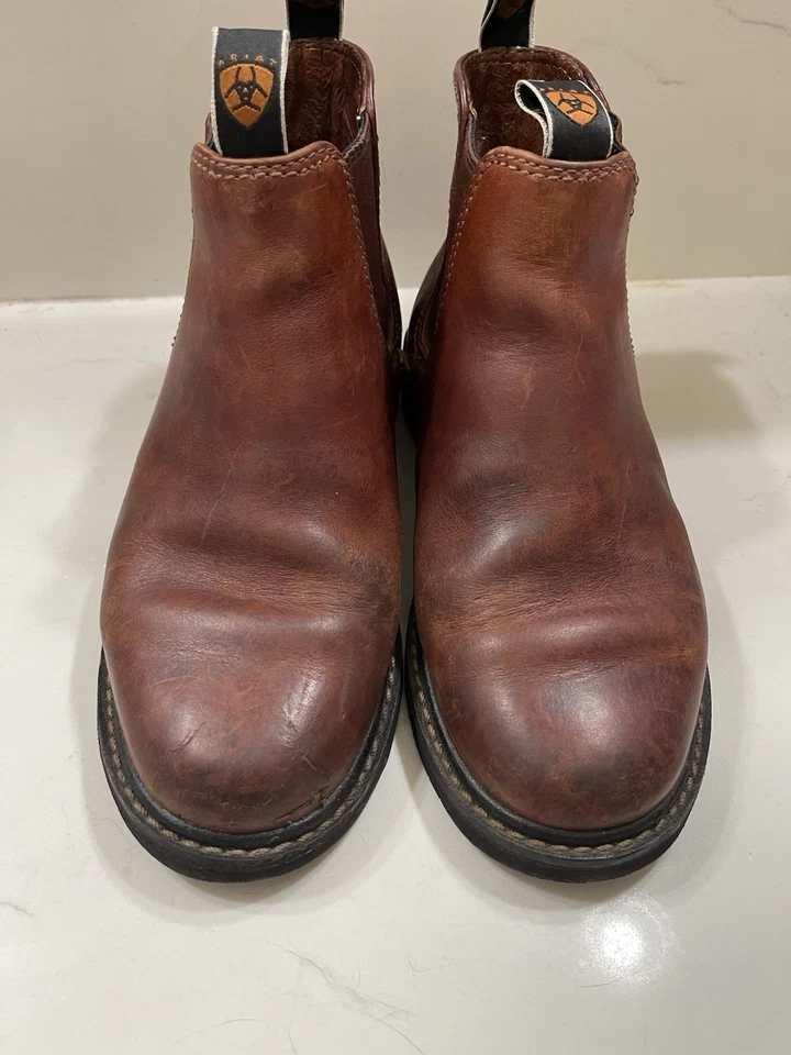 Ariat Chelsea Bota Pull-on Marrón Mujer Talla 7B Foto 2 de 4