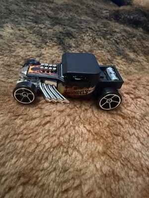 Genuine Mattel Hot Wheels Black Bone Shaker Collectible Car
