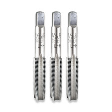 1/2″ x 20tpi TAPS SET UNF LEFT HAND THREAD 1/2 UNF CARBON STEEL RDGTOOLS
