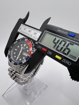 90's Rare Seiko Kinetic Sports 200 Pepsi Red Blue Men's Diver 5M43