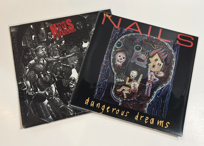 The Nails Vinyl LP Lot Mood Swing 1984 Dangerous Dreams 1986 80s Alt Rock