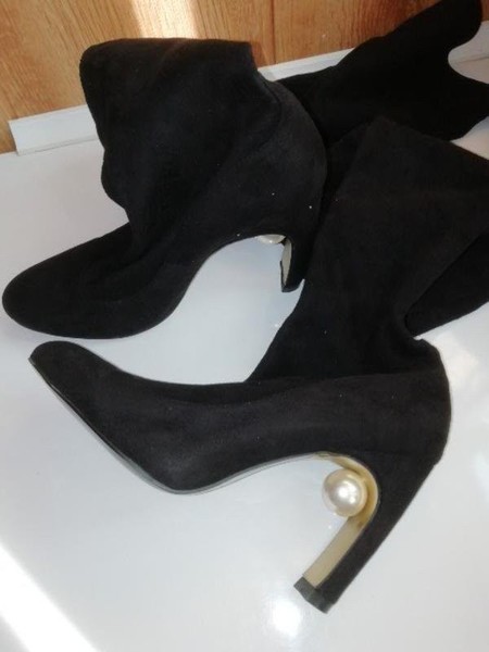 Women Nicholas Kirkwood Boots Black Suede 38