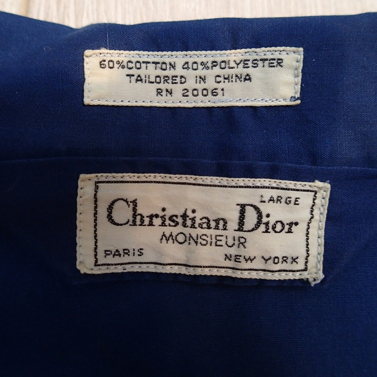 Christian Dior Monsieur コーデュロイ ベスト M Christian Dior Monsieur × Dior CD embroidered logo po… - Gem