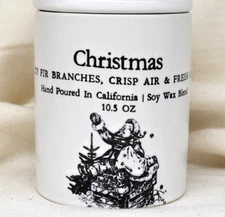 SECRET CELEBRITY Christmas Soy Wax Blend Hand Poured Candle