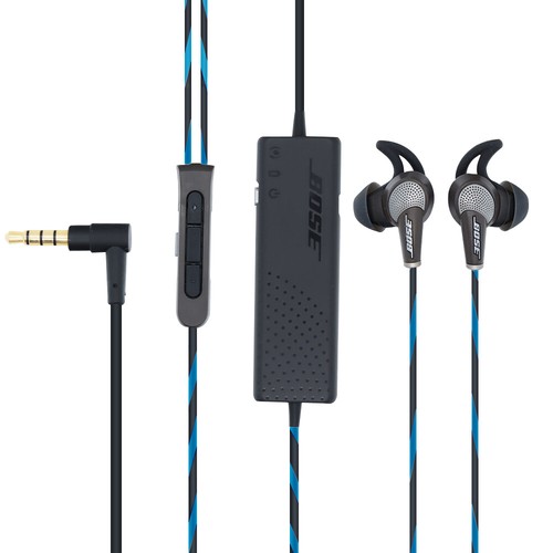 Bose QuietComfort QC20 Headphones Active Noise Cancelling Earphones - Black  Blue 17817658539 | eBay