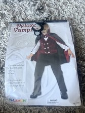 deluxe vampire child s costume size small 4-6