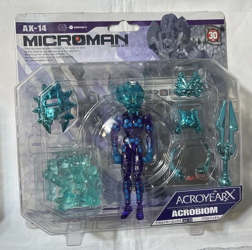 2004 Takara Microman Acroyear X Acro Scorl Biom Cleve Voltech action Figure Lot - Picture 2 of 8