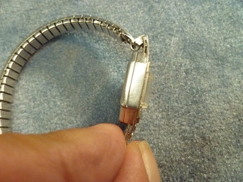 Hamilton Platinum Diamond Pave Cocktail Watch 17j 995 for Repair - Picture 6 of 12