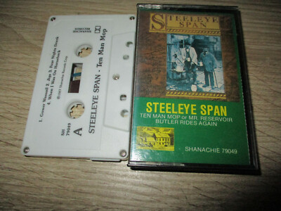 Steeleye Span Ten man or Mr. Reservoir Butler rides again Tape Musikkassette MC