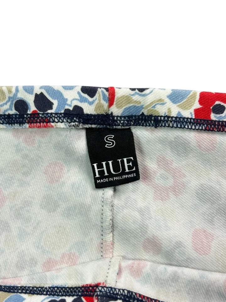 Hue Leggings Womens Size Small Multicolor Floral Comfort Stretch - Image 4 of 4