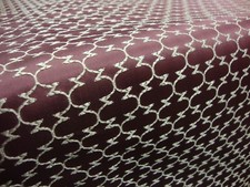 ASHLEY WILDE LACEE BERRY DESIGNER CURTAIN / UPHOLSTERY FABRIC 