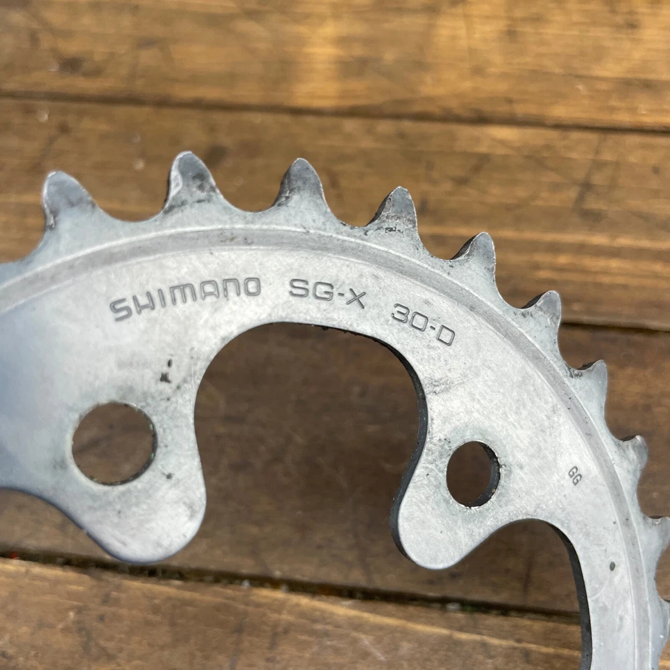 Plato vintage Shimano SG X 30 dientes 30t 74 BCD SG-X aleación 105 FC-5600 10s Foto 2 de 4