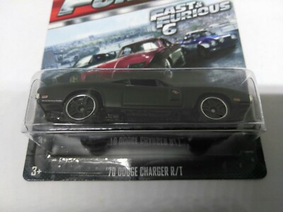 2014 HOT WHEELS FLAT BLACK '70 DODGE CHARGER R/T DOM /VIN DIESEL