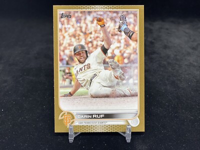 DARIN RUF 2022 TOPPS UPDATE #US106 GOLD /2022 [ SAN FRANCISCO GIANTS ...