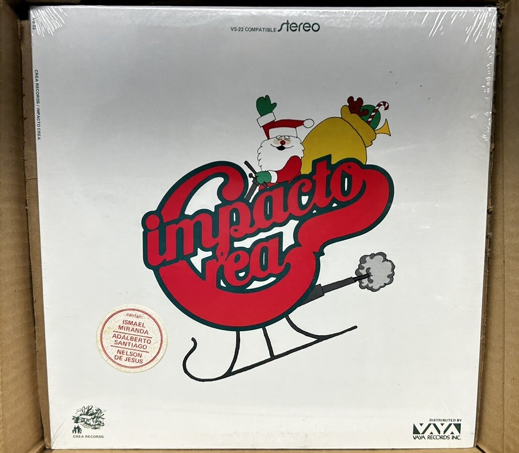RARE Limited Edition LP Impacto Crea Vamonos De Fiesta