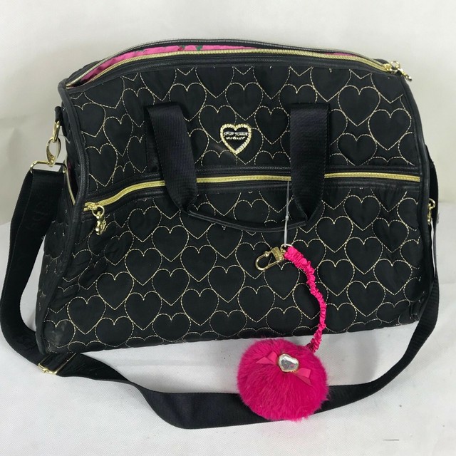 betsey johnson gym bag