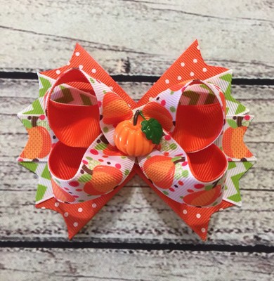 fall baby bows