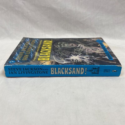 Blacksand! Advanced Fighting Fantasy Book Steve Jackson & Ian