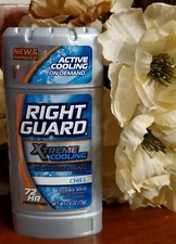 1 Right Guard Xtreme Cooling Chill Vintage RARE Deodorant New 72 Hour