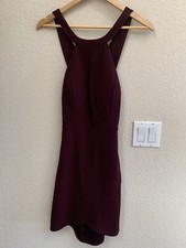 City Studio Wine Dress Size 9 NWT (List $59)