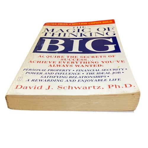 The Magic of Thinking Big by David Joseph Schwartz Self-Help Success Paperback - Picture 4 of 6