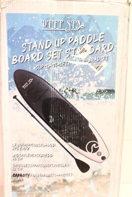 Deep Sea SUP Board Set Standard 275cm Schwarz Stand Up Paddle Neu Rechnung MwSt 