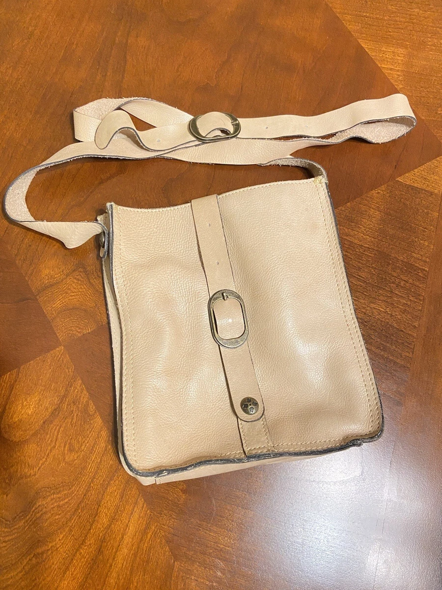 Patricia Nash Bag Leather Cognac Venezia Pouch Crossbody Bag Purse
