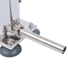 Manuell Wurstfüller Wurstfüllmaschine Edelstahl Metall Wurst Füller 3L Stehend