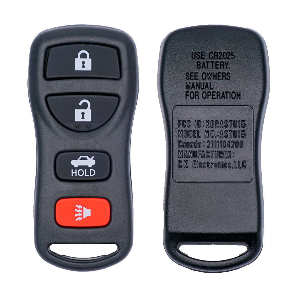 100% OEM Nissan Altima Maxima Keyless Remote Entry Fob Transmitter – KBRASTU15 – Tested, Great Condition
