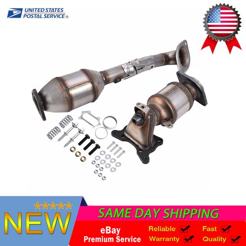 Manifold Catalytic Converters For 2010 2011 Honda CRV CR-V LX EX-L SE 2 Manifold Catalytic Converters For 2010 2011 Honda CRV CR-V LX EX-L SE 2