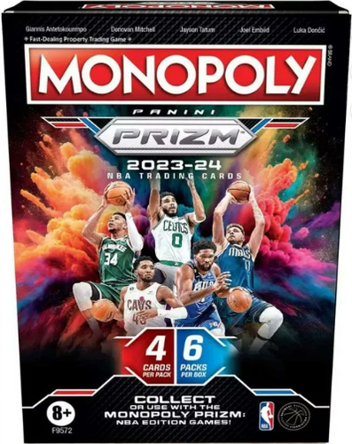 2023-24 Panini Monopoly Prizm Basketball Blaster, Possible Wemby RC?