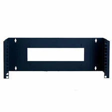 New 4U 4RU Hinged Patch Panel Wall Mount Bracket **USA Seller** Free Shipping!