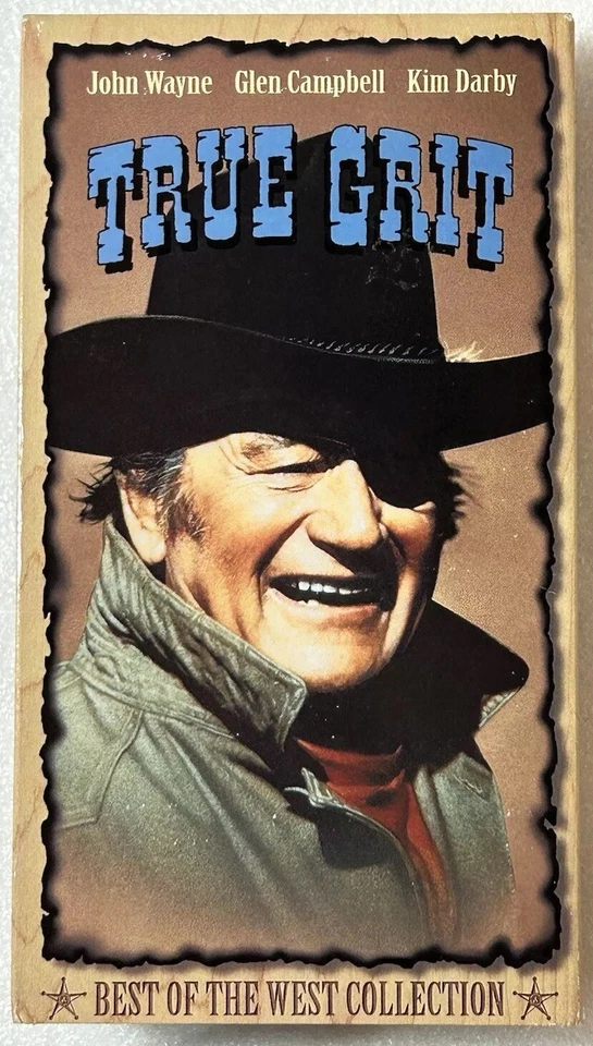 John Wayne Best Of The West 5 VHS Collection Grit Elder Liberty Shootist Dorado - Imagem 4 de 4