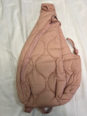 Vera Bradley Featherweight Sling Backpack Rose Quartz