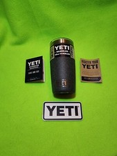 Yeti Rambler 10 Oz Tumbler Black Stone Wmag Slider. Extremely Rare