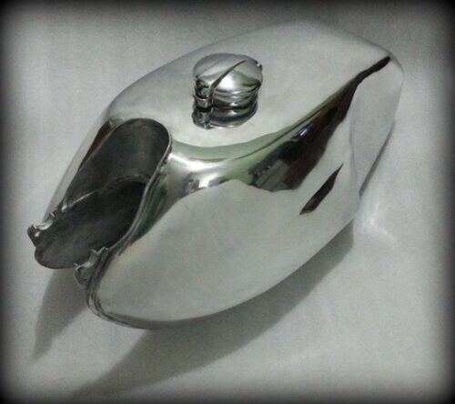 Depósito de gasolina Moto Guzzi Le Mans Mk2 de aleación de aluminio con tapa Monza - Imagen 2 de 4