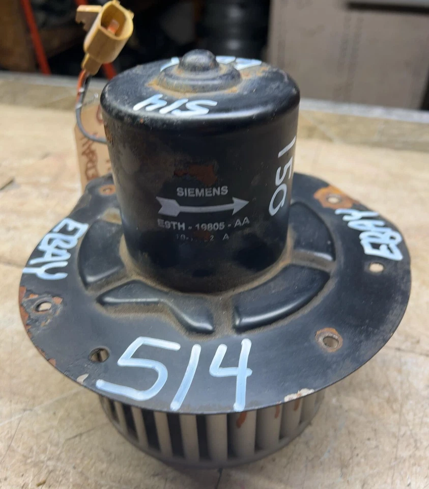 1987-1996 FORD F150 BRONCO 87-97 F250 F350 нагреватель переменного тока воздуходувка мотор вентилятор колесо - Изображение 4 из 4