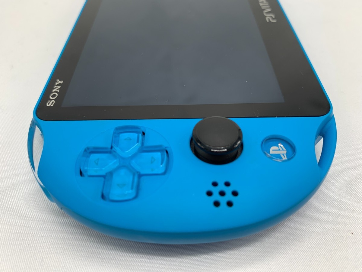 SONY PlayStation PS Vita PCH-2000ZA23 Aqua Blue Wi-Fi model SONY PlayStation PS Vita PCH-2000ZA23 Aqua Blue Wi-Fi model