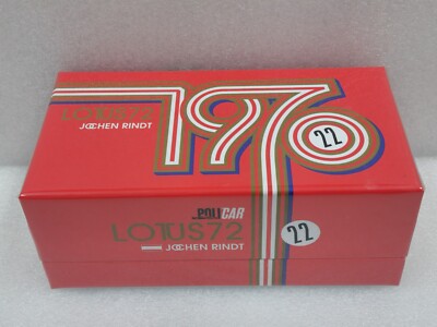 Policar Lotus 72 N.22 Monza GP 1970 - PCW02 Édition Limitée - Slot 1/32
