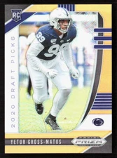 2020 Panini Prizm Draft Picks Yetur Gross-Matos Neon Orange Rookie /149 #159