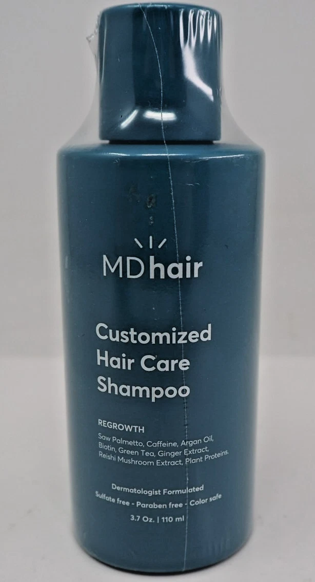 MDHair Customized Hair Care Shampoo Regrowth - 3.7 oz - MD Hair Exp 5/26 New