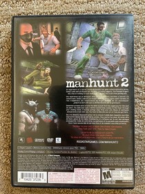 PS2 Manhunt 2 game black label (very good+, unsealed)