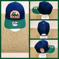 COLORADO ROCKIES MLB BASEBALL SNAPBACK HAT.