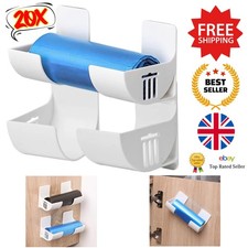 Waste Bag Dispenser - Self-Adhesive Trash Bag Holder for Kitchen - Organizer